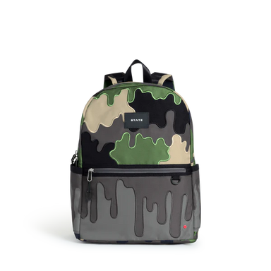 Camo Kanes Double Pocket Backpack