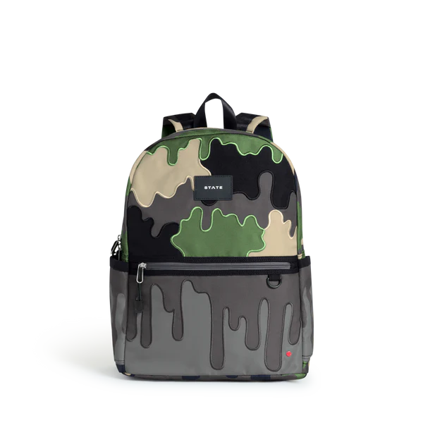 Camo Kanes Double Pocket Backpack