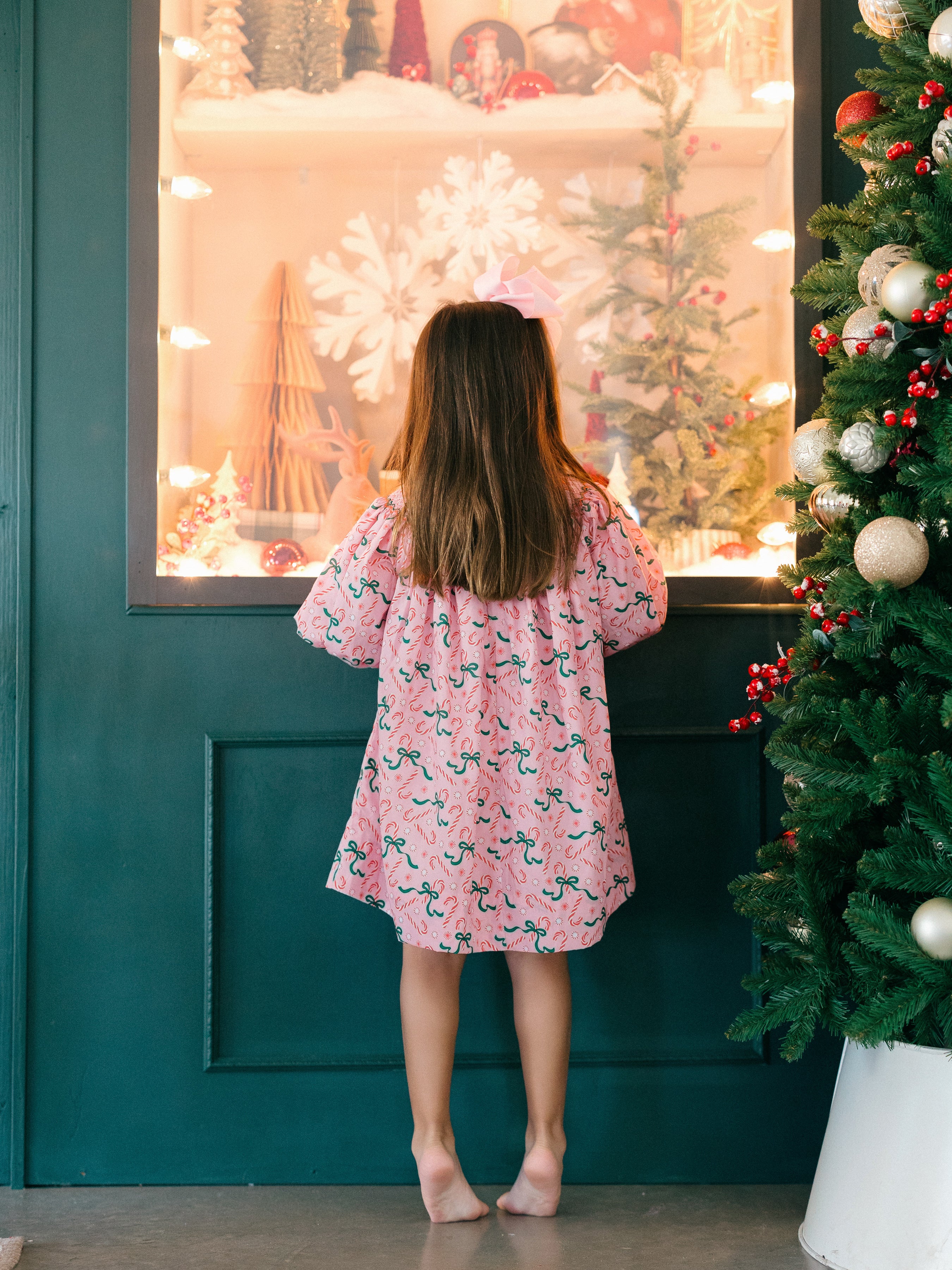 Dress - Candy Cane Ribbons