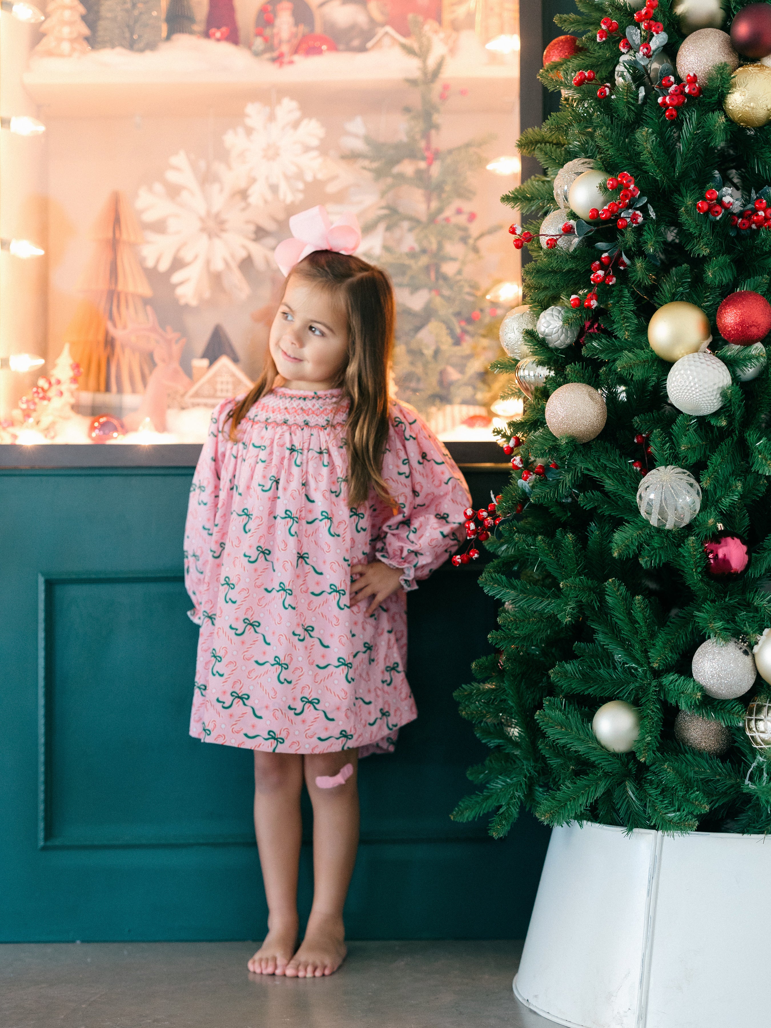 Dress - Candy Cane Ribbons