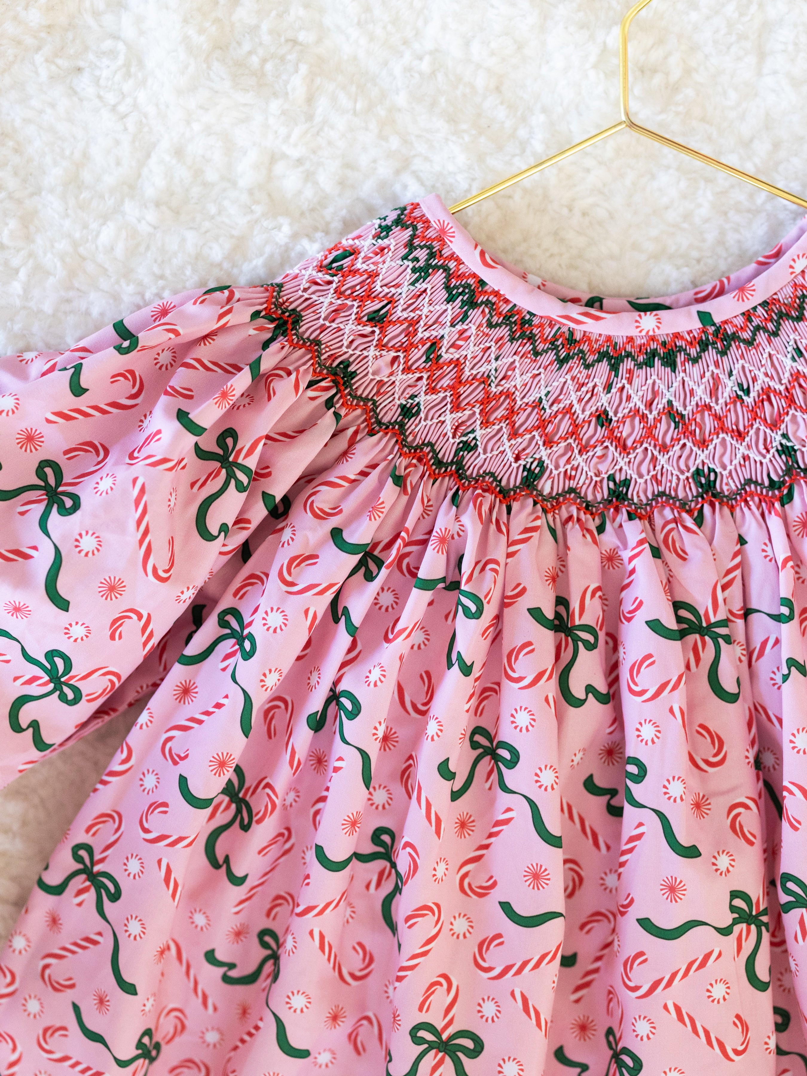 Dress - Candy Cane Ribbons