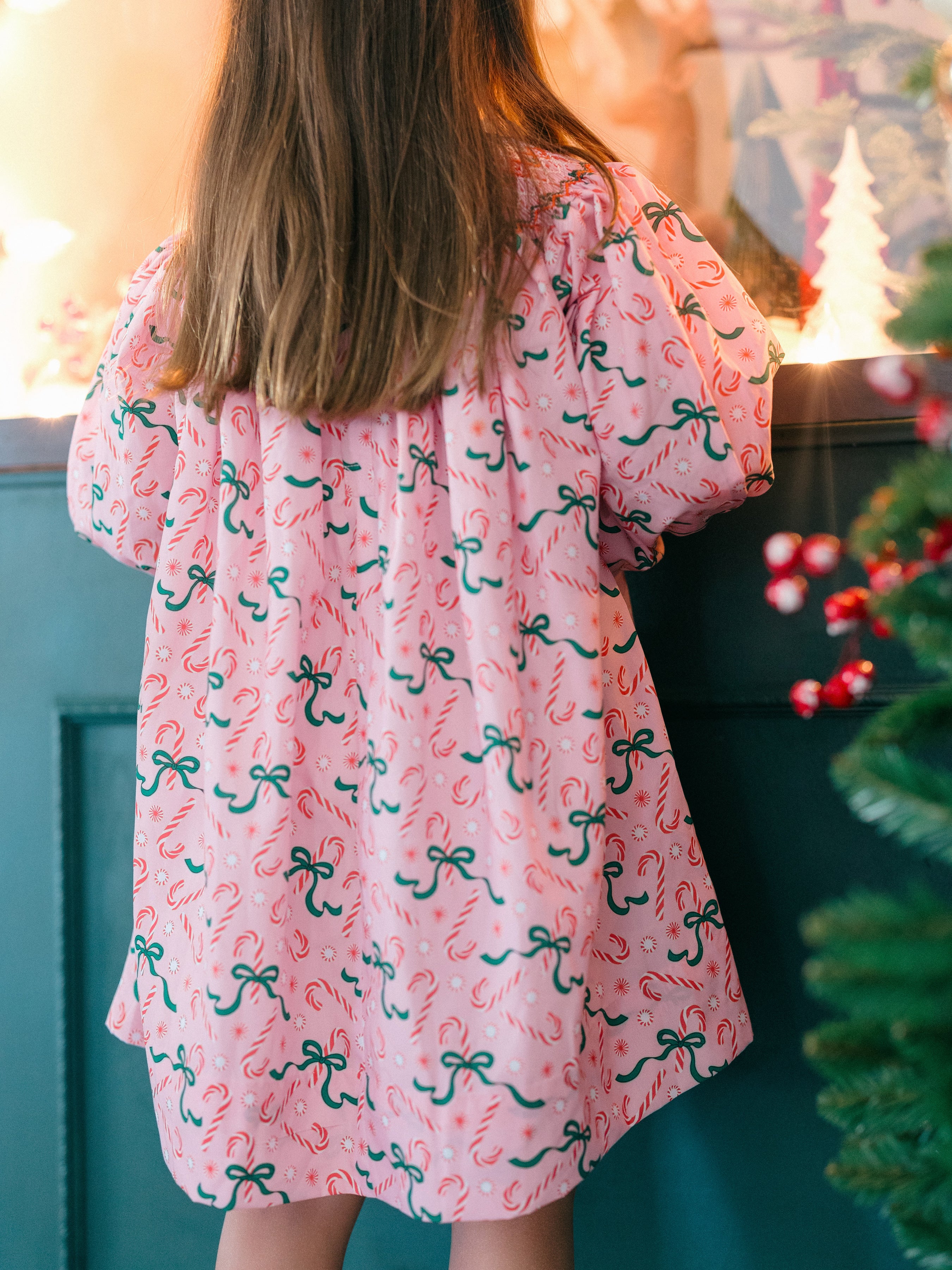 Dress - Candy Cane Ribbons