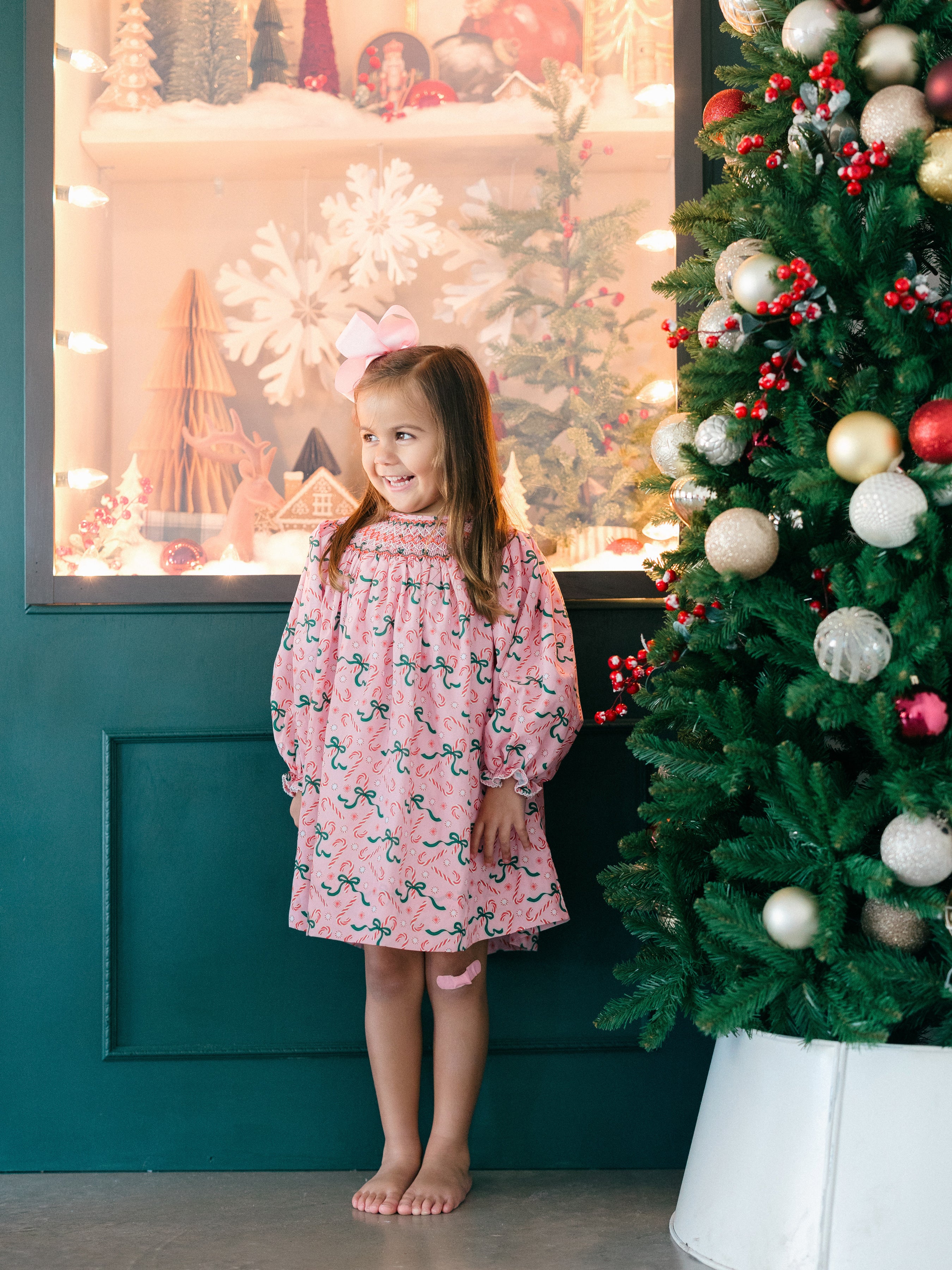 Dress - Candy Cane Ribbons