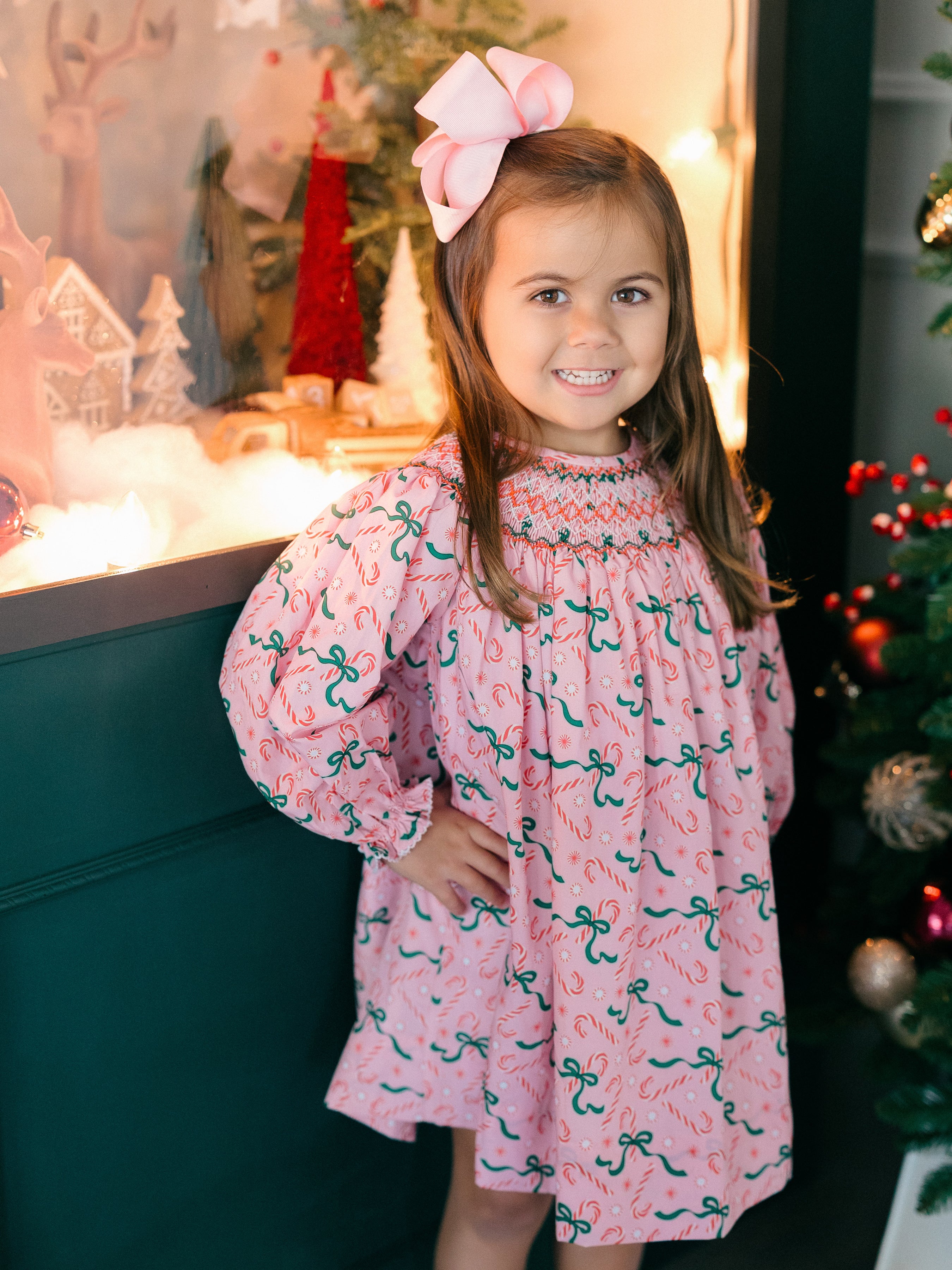 Dress - Candy Cane Ribbons