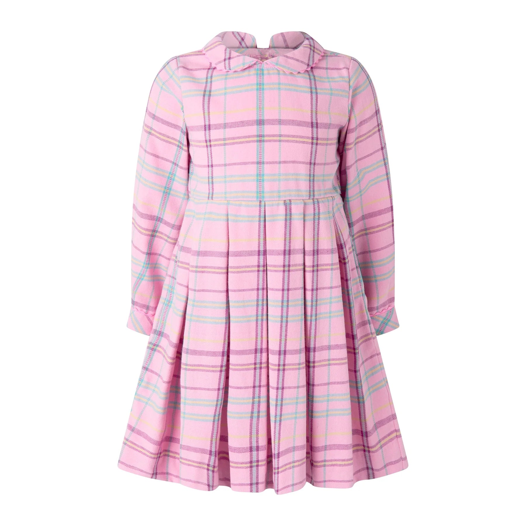 Pleated Dress - Check