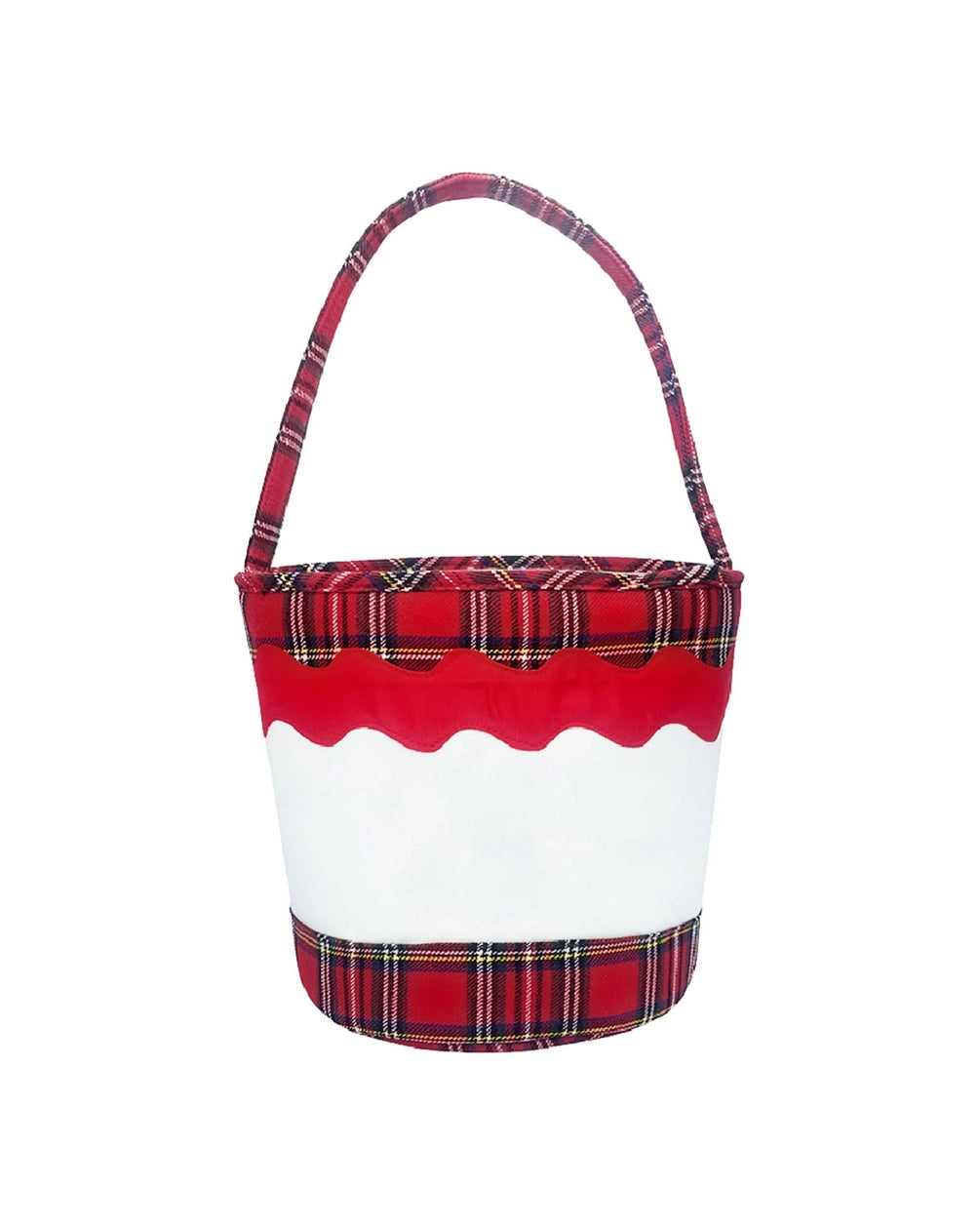 Bucket - Christmas Plaid