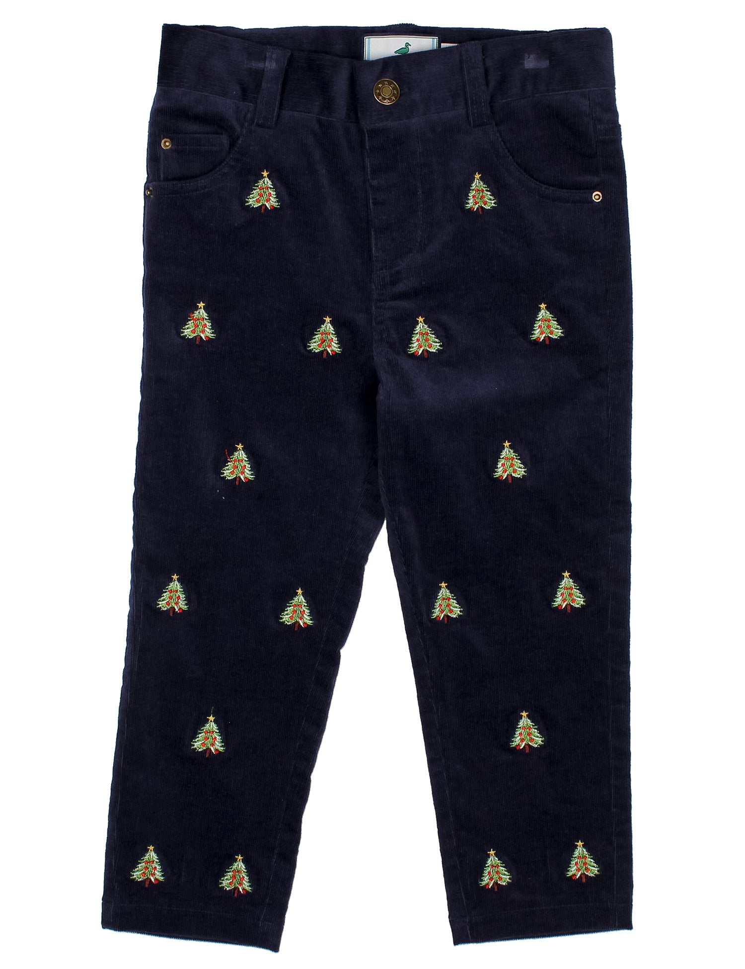 Tinsel Pant - Christmas Tree Navy