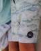 Classic boy boardshort with fish pattern