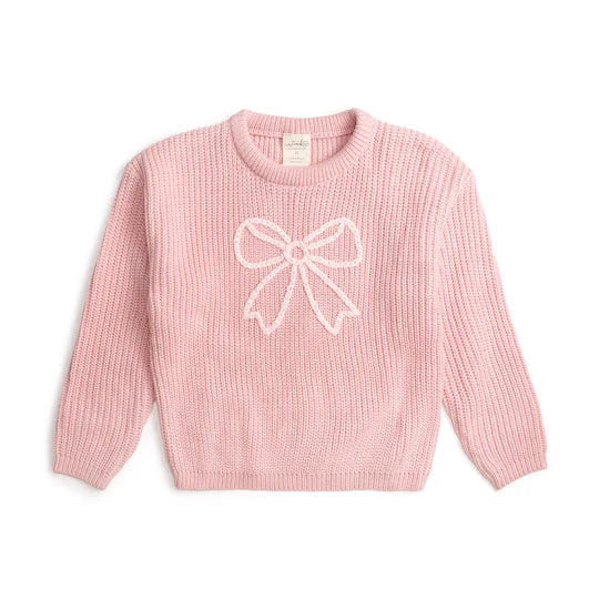 Sweater - Coquette Bow
