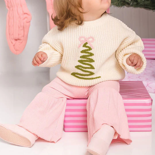 Sweater - Coquette Christmas Tree
