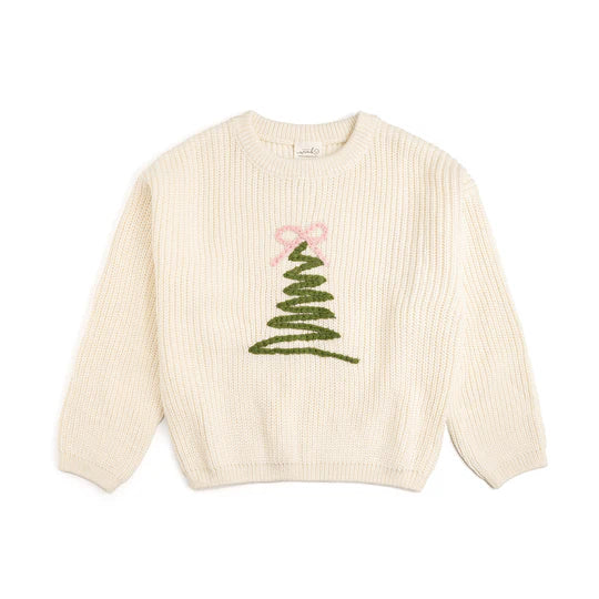 Sweater - Coquette Christmas Tree
