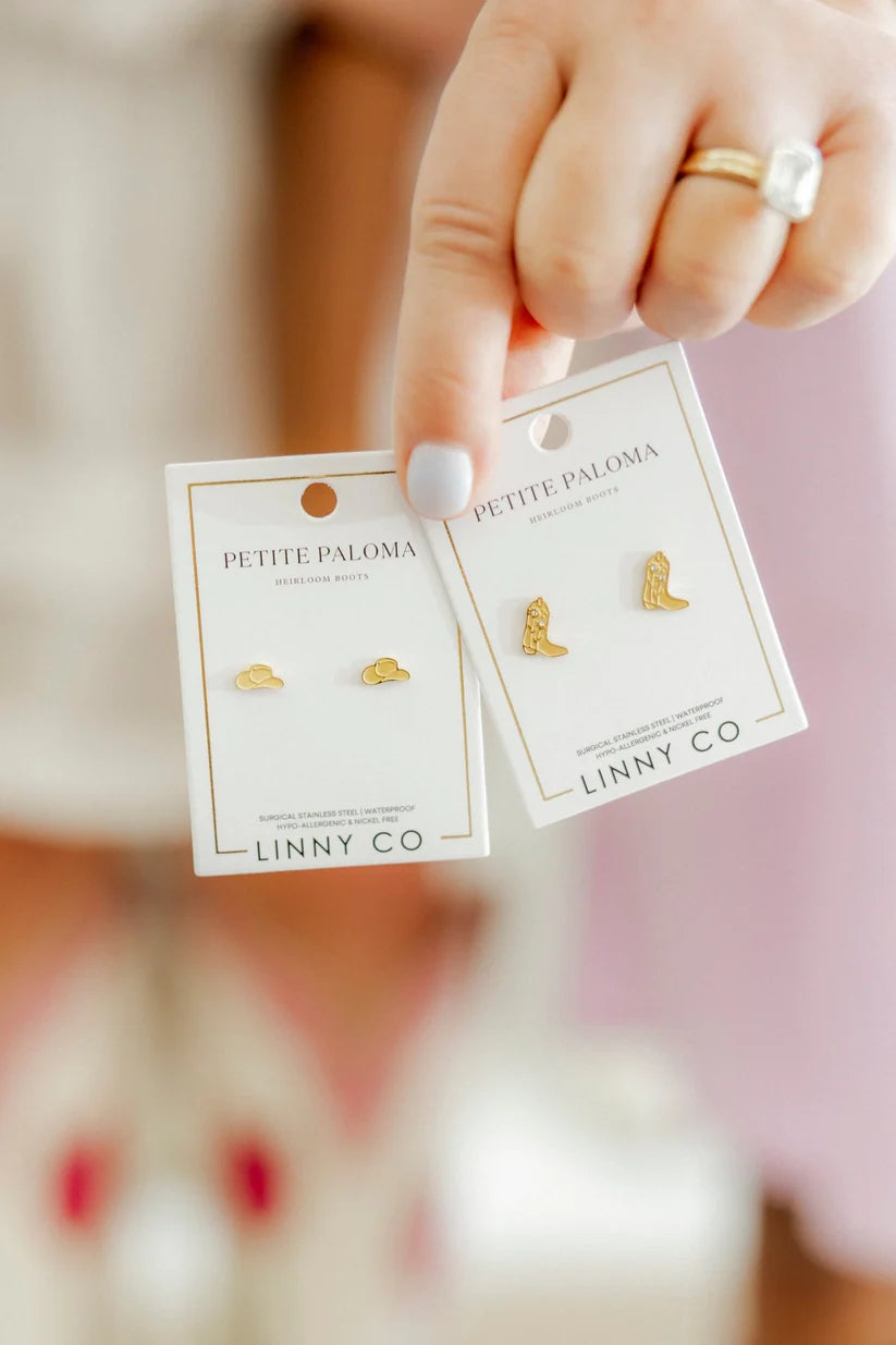 Earrings - Cowgirl Hat