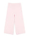 Light pink sweatpants shown flat against a plain white background.