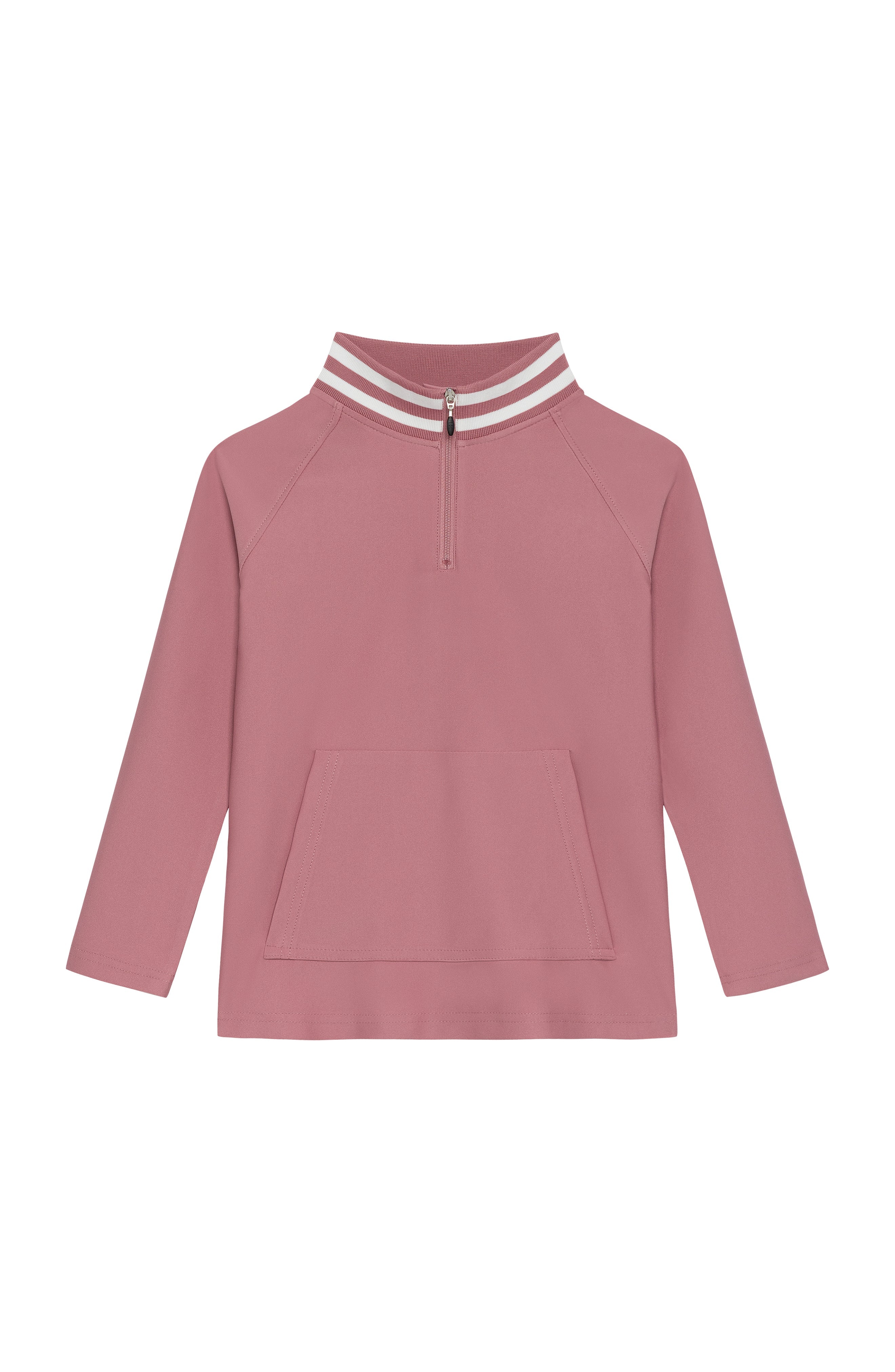Retro Half-Zip - Dusty Pink