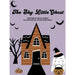 purple book with haunted house and ghost titled "The Shy Little Ghost"