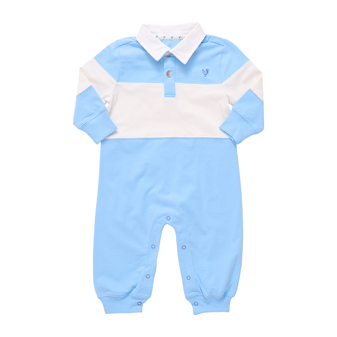 Albert Rugby Jumper - Blue/White