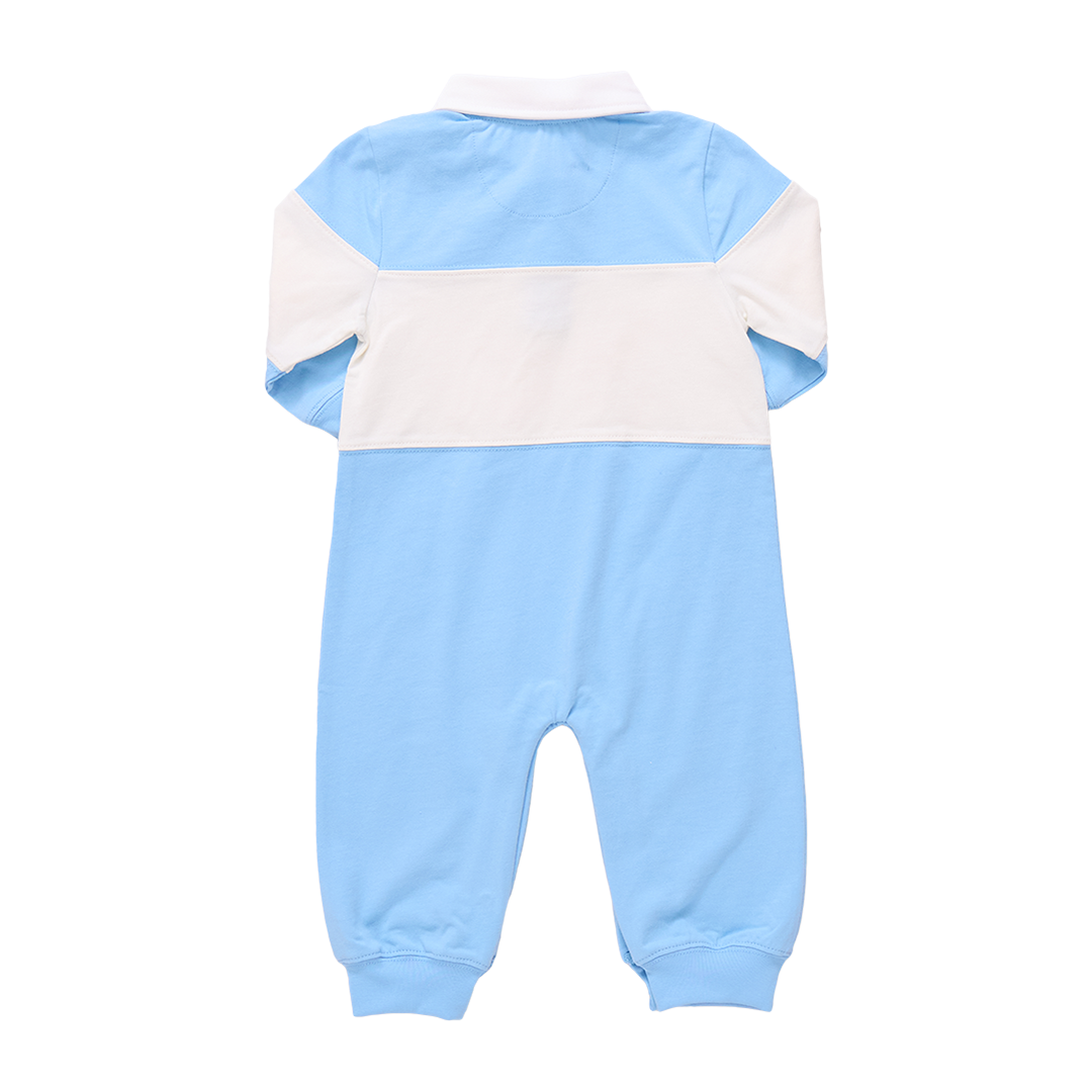 Albert Rugby Jumper - Blue/White