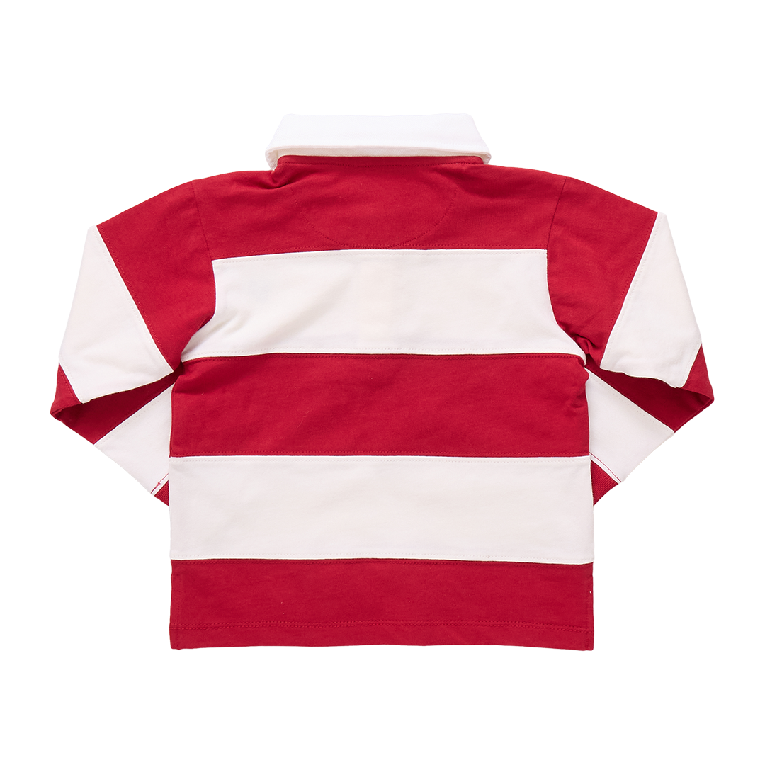 Albert Rugby Shirt - Red/White
