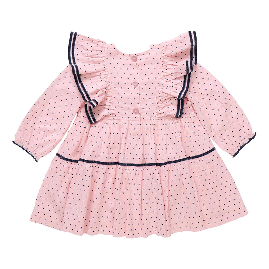 Raphaela Dress - Strawberry Cream
