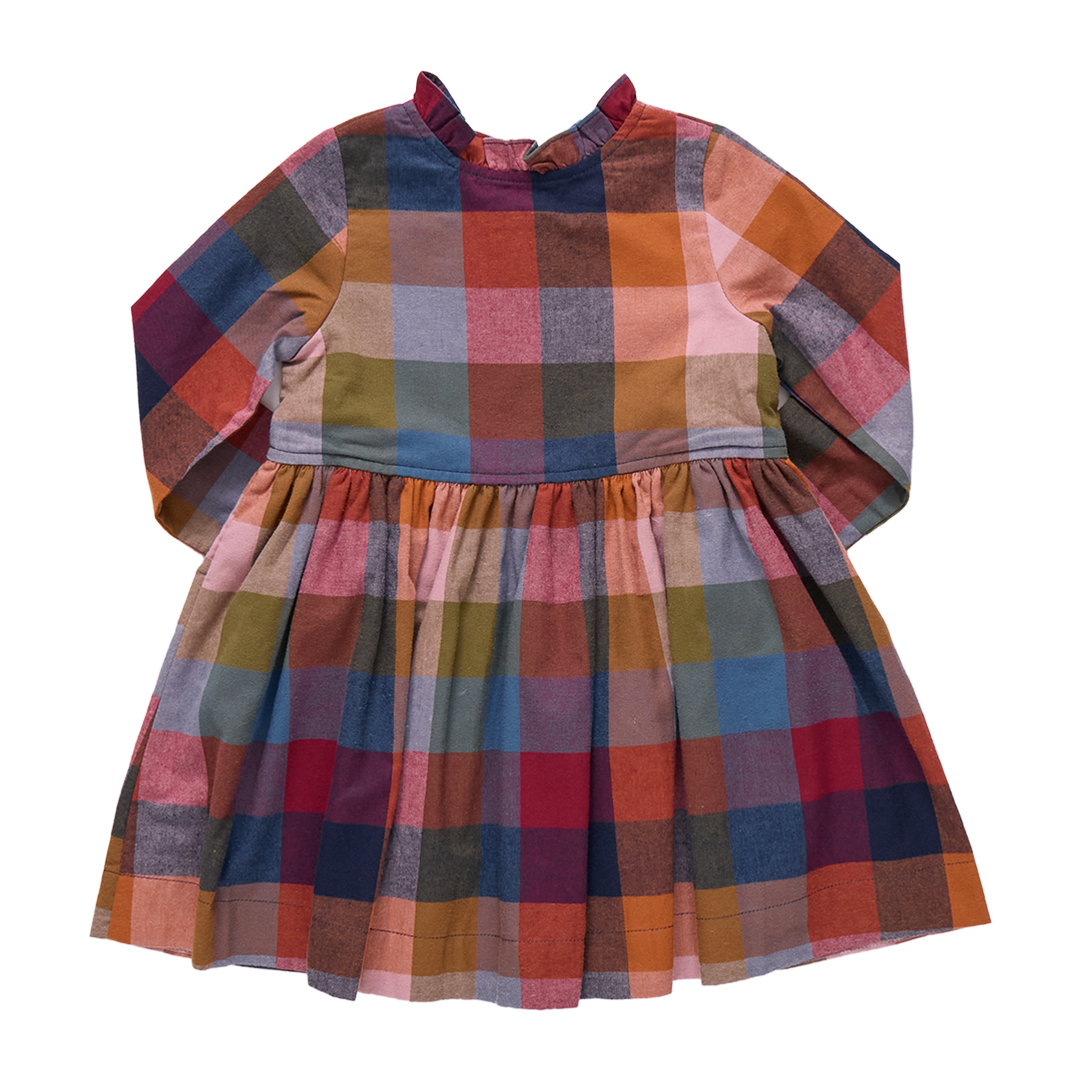Autumn Dress - Harvest Check