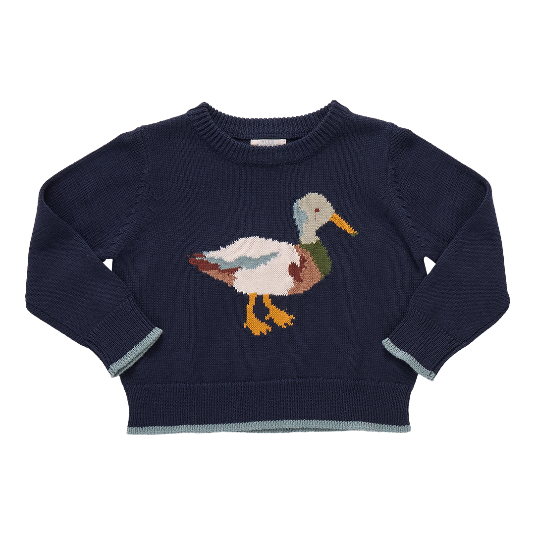 Oliver Sweater - Navy Mallard