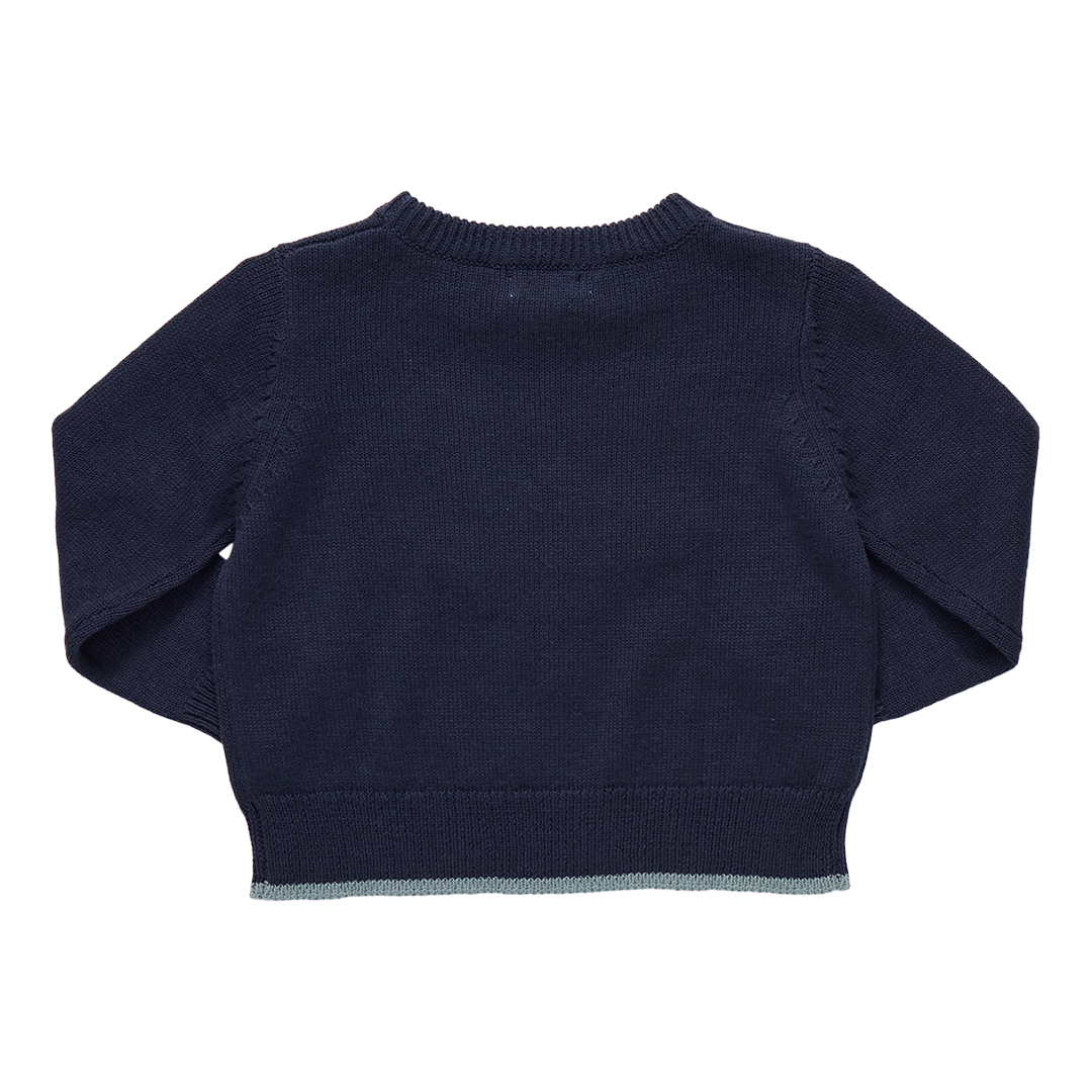 Oliver Sweater - Navy Mallard