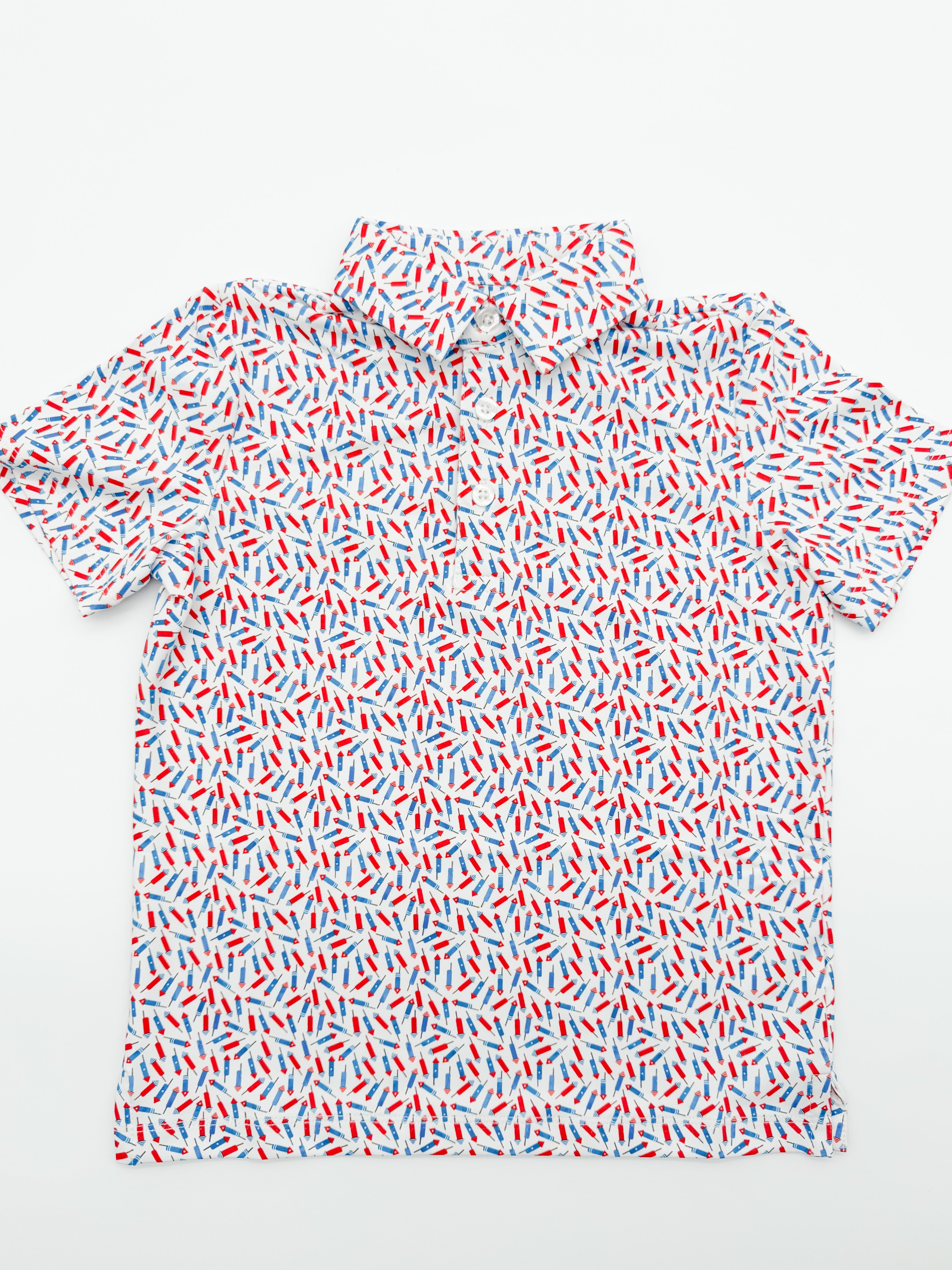 Polo Shirt - Fireworks