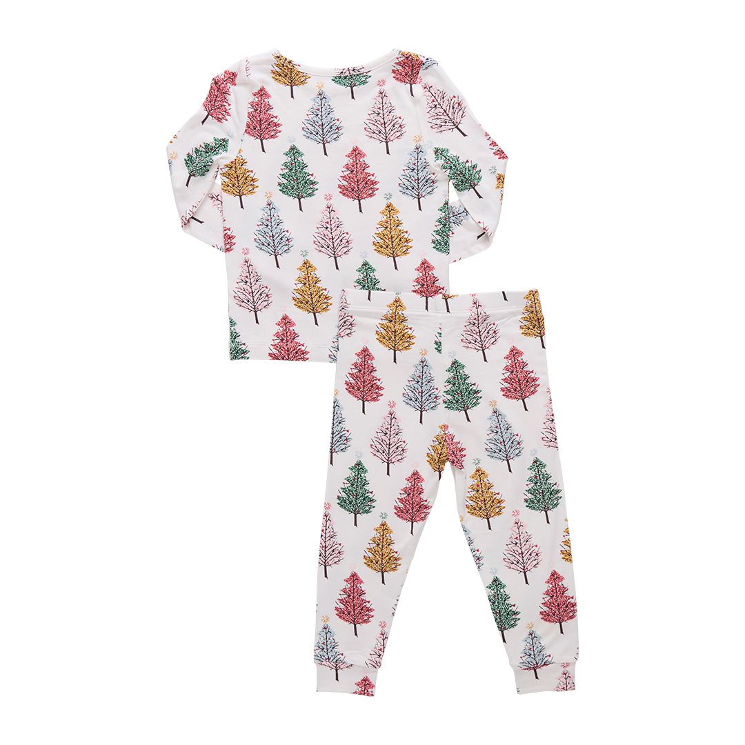 Loungewear Set - Multi Christmas Tree