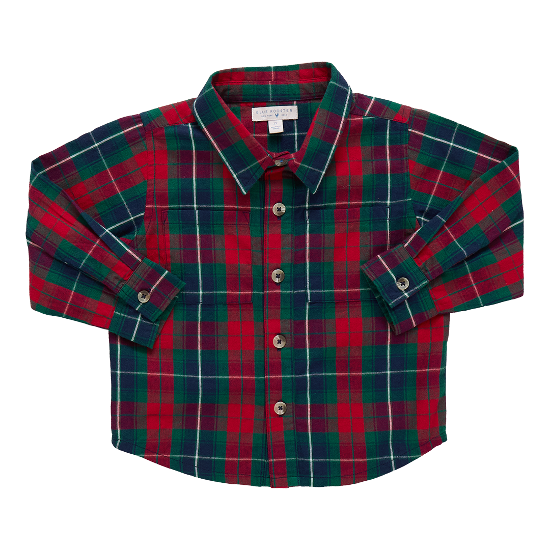 Jack Shirt - Red Tartan