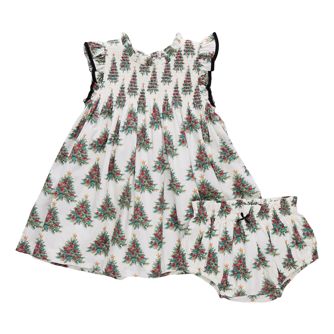 Stevie Dress - Vintage Trees