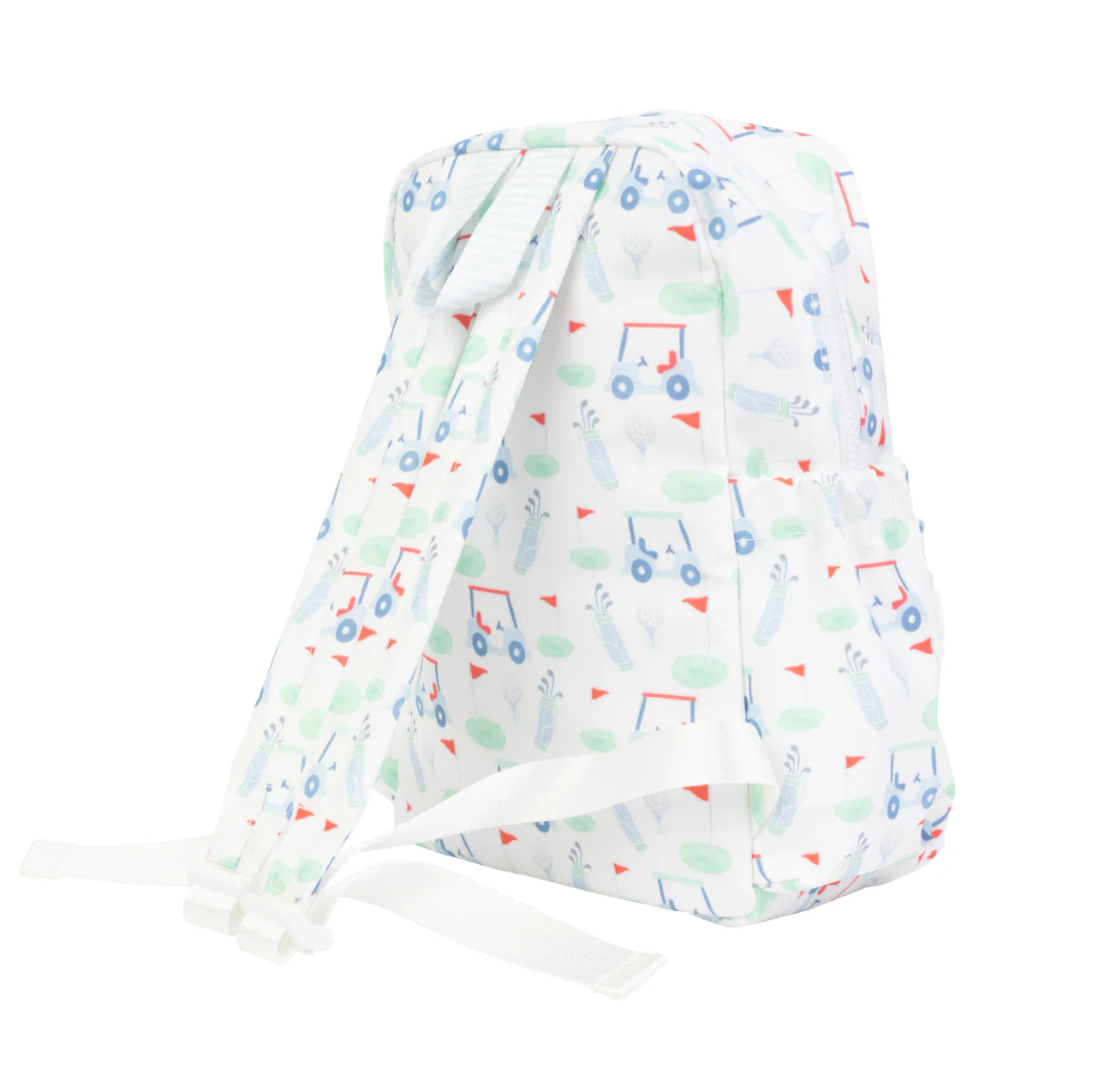 Backpack with golf design