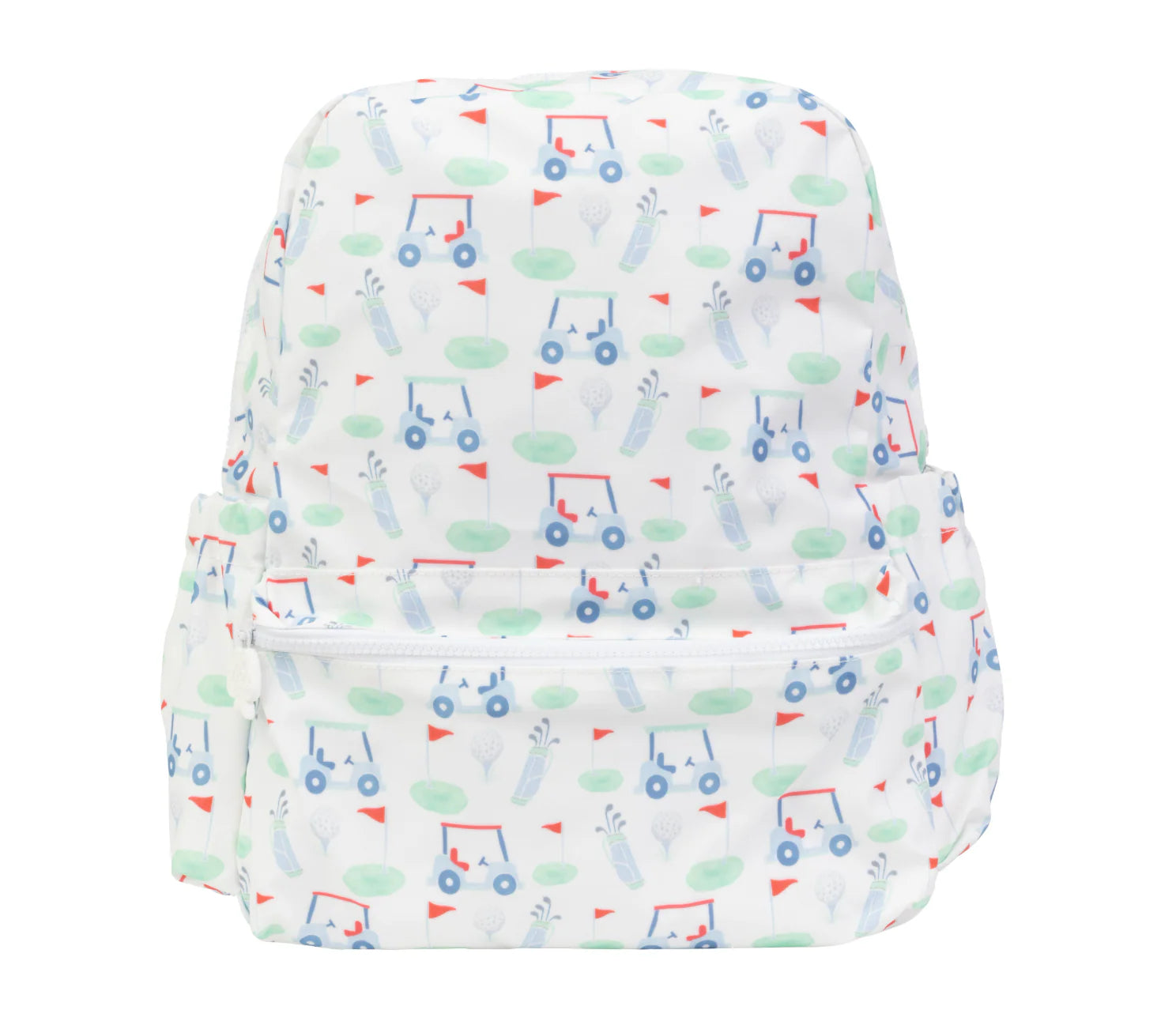 Backpack with golf design