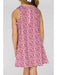 Maroon A&M dress worn by a person on a white background