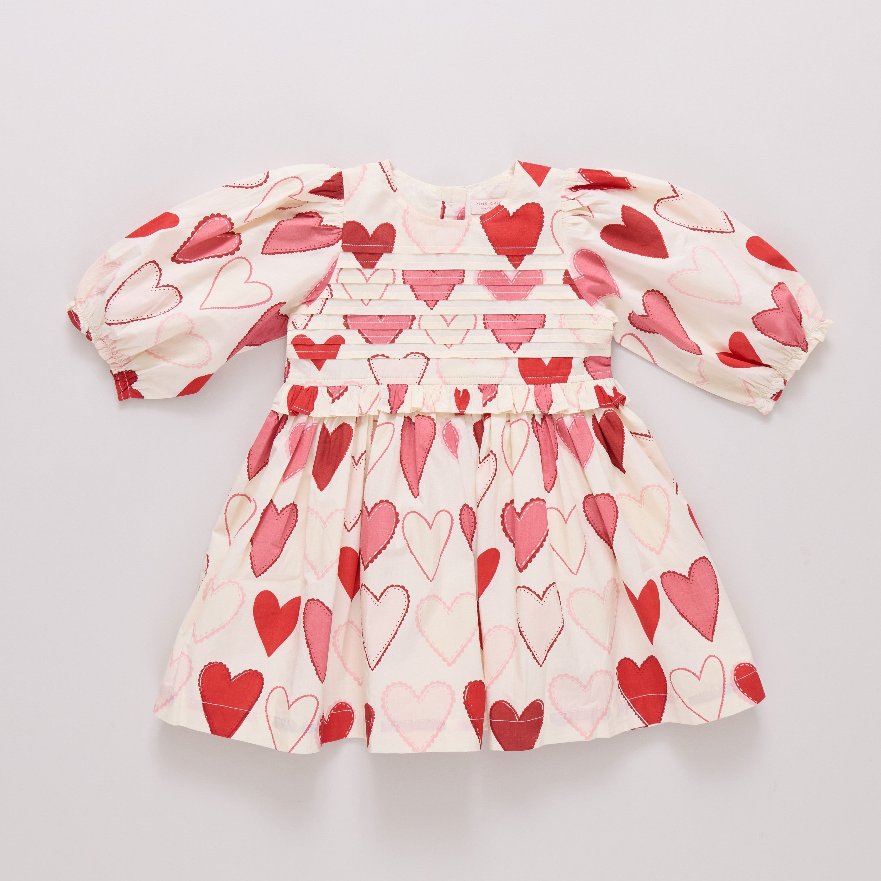 Renee Dress - Gradient Hearts