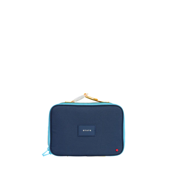 Green and navy Rodger Lunchbox