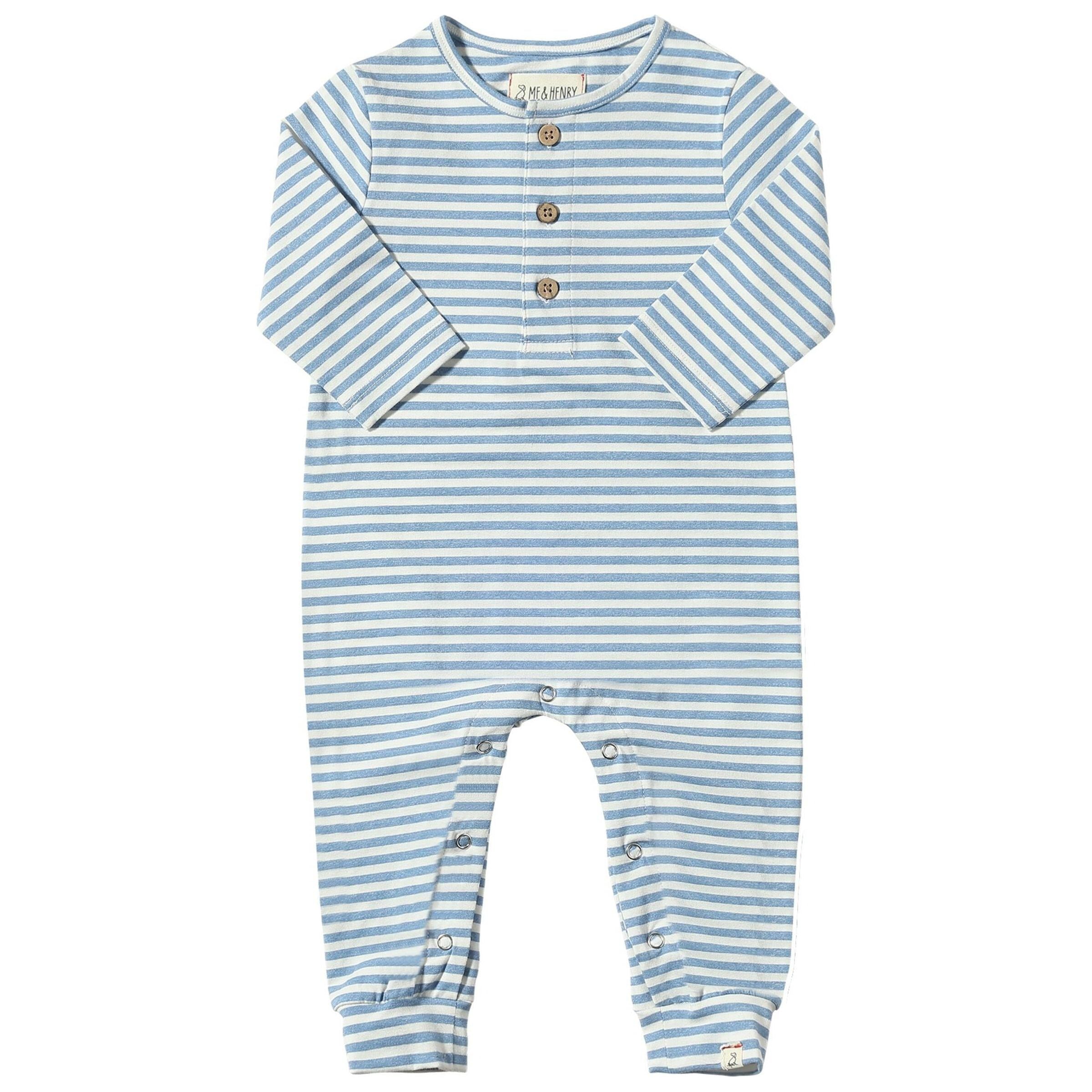 Mason Romper - China Striped