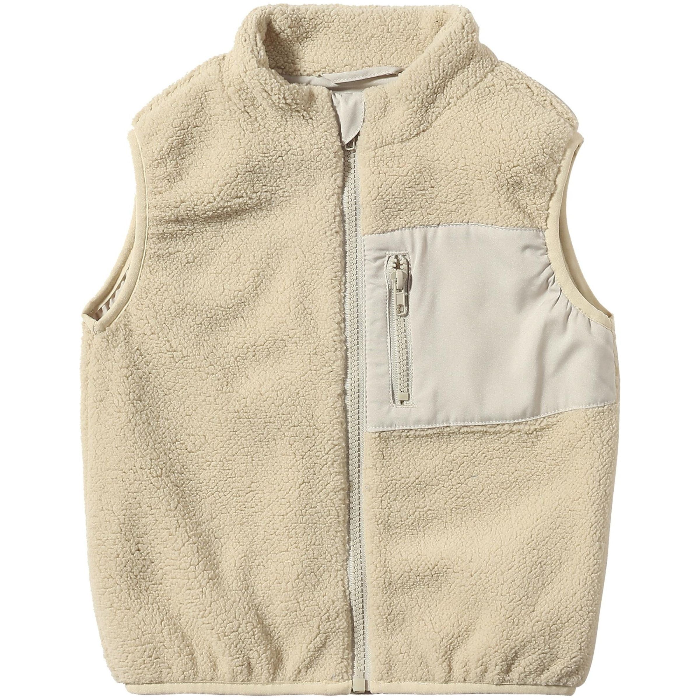 Gilt Sherpa Vest - Beige