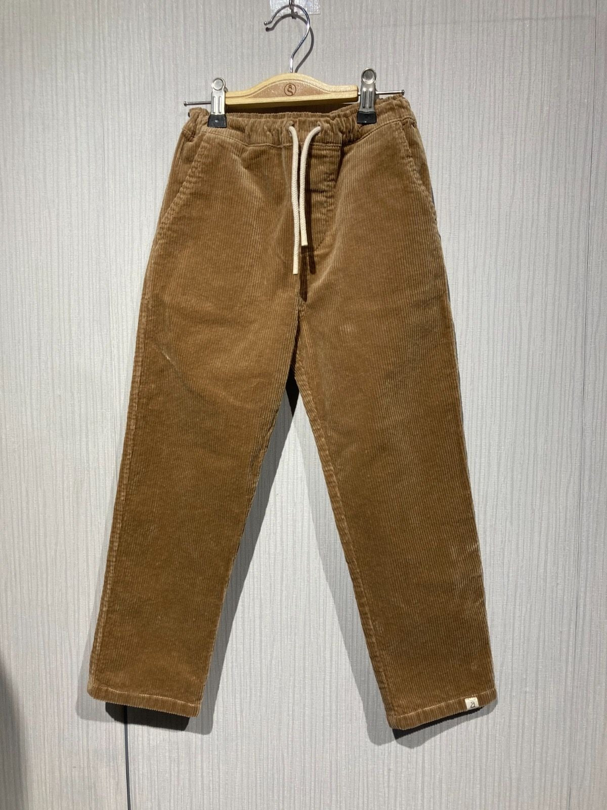 Arlo Cord Joggers - Beige Moleskin
