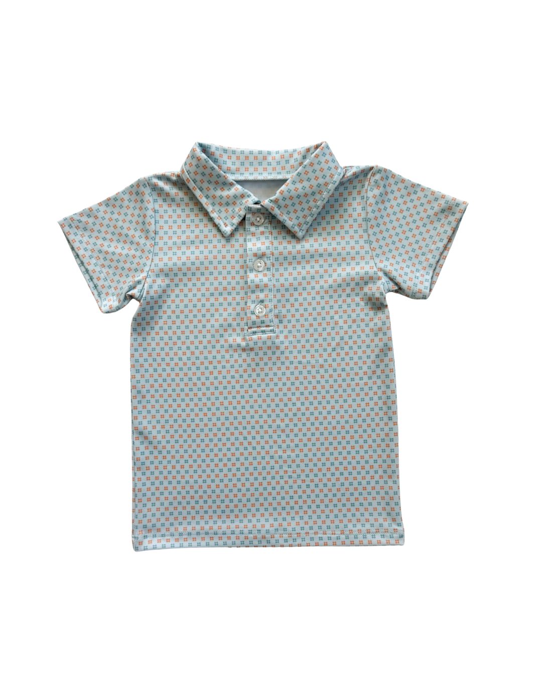 Kyle Polo - Light Blue Geometric