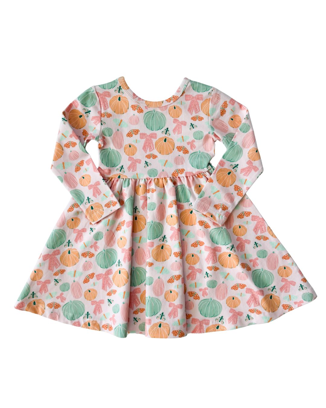 Morgan Dress - Girly Pumpkin