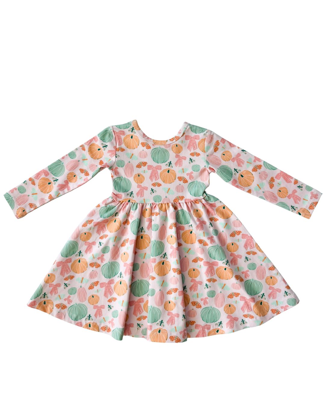 Morgan Dress - Girly Pumpkin