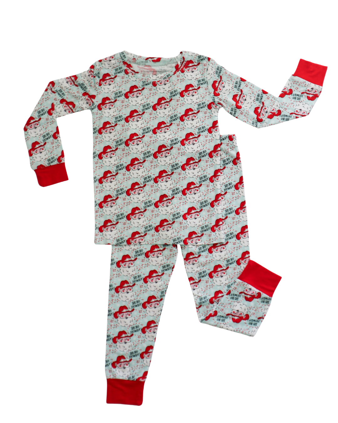 Loungewear Set - Ho Ho Howdy Blue