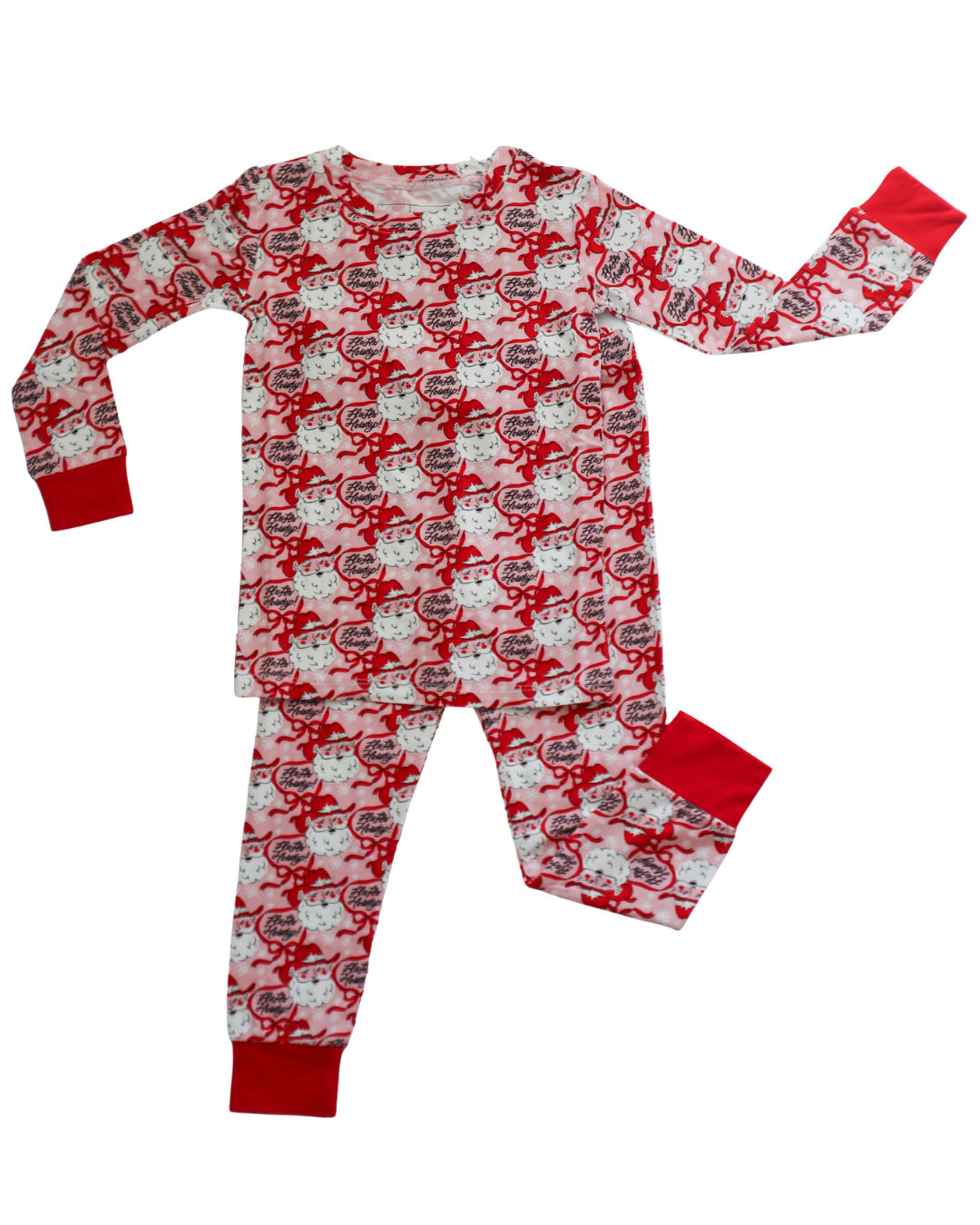 Loungewear Set - Ho Ho Howdy Pink