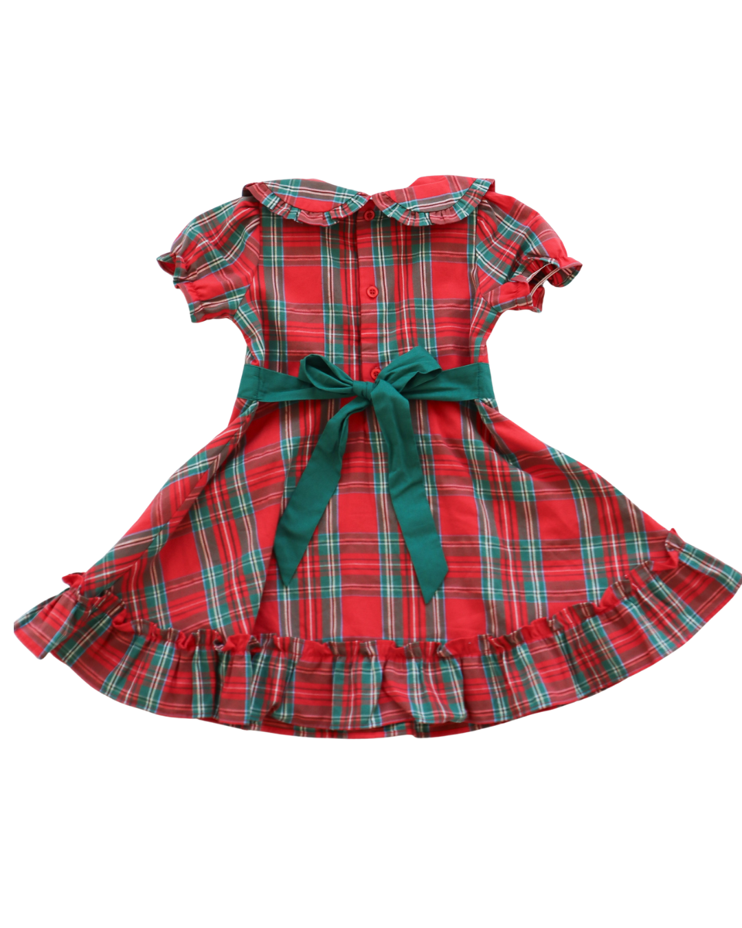 Joelle Dress - Classic Holiday Plaid