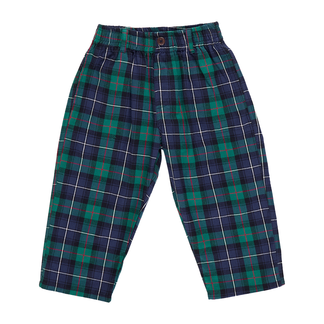 Jackson Pant - Green Tartan