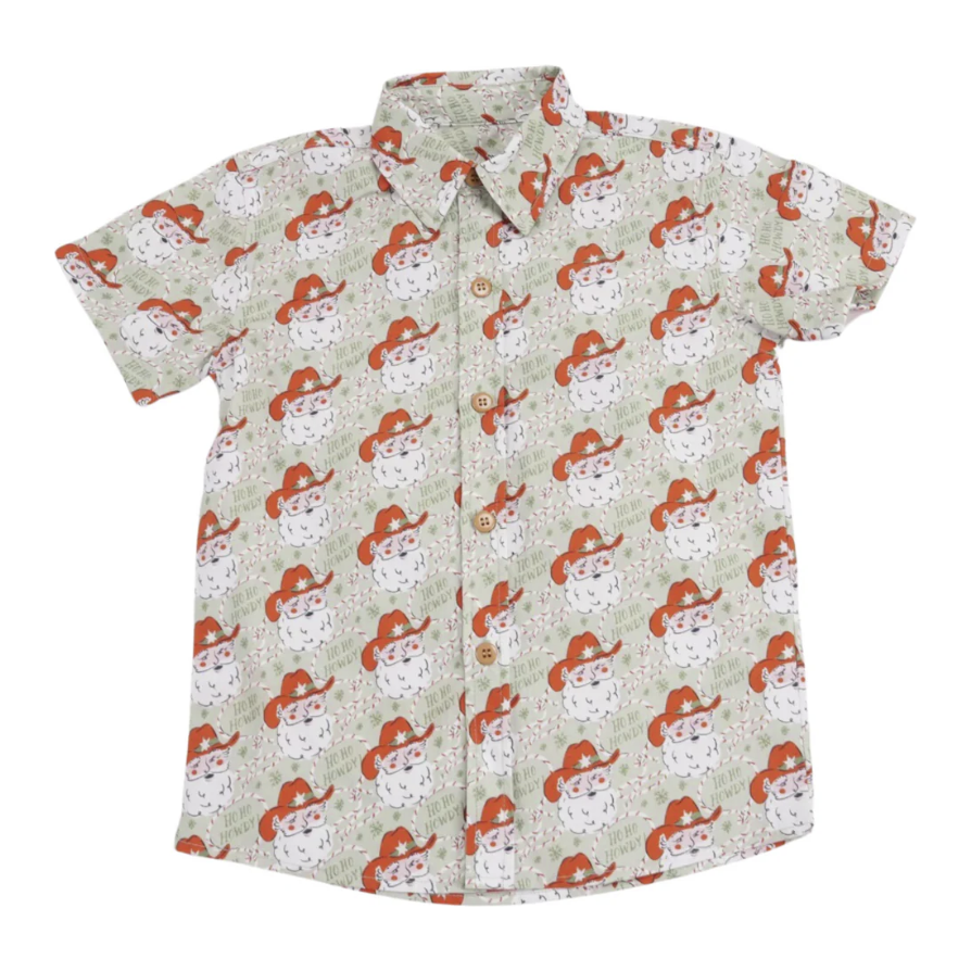 Beau Shirt - Ho Ho Howdy Santa