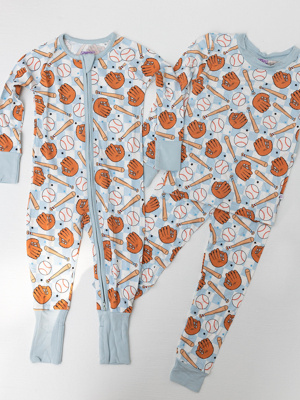 Zippered Romper - Home Run