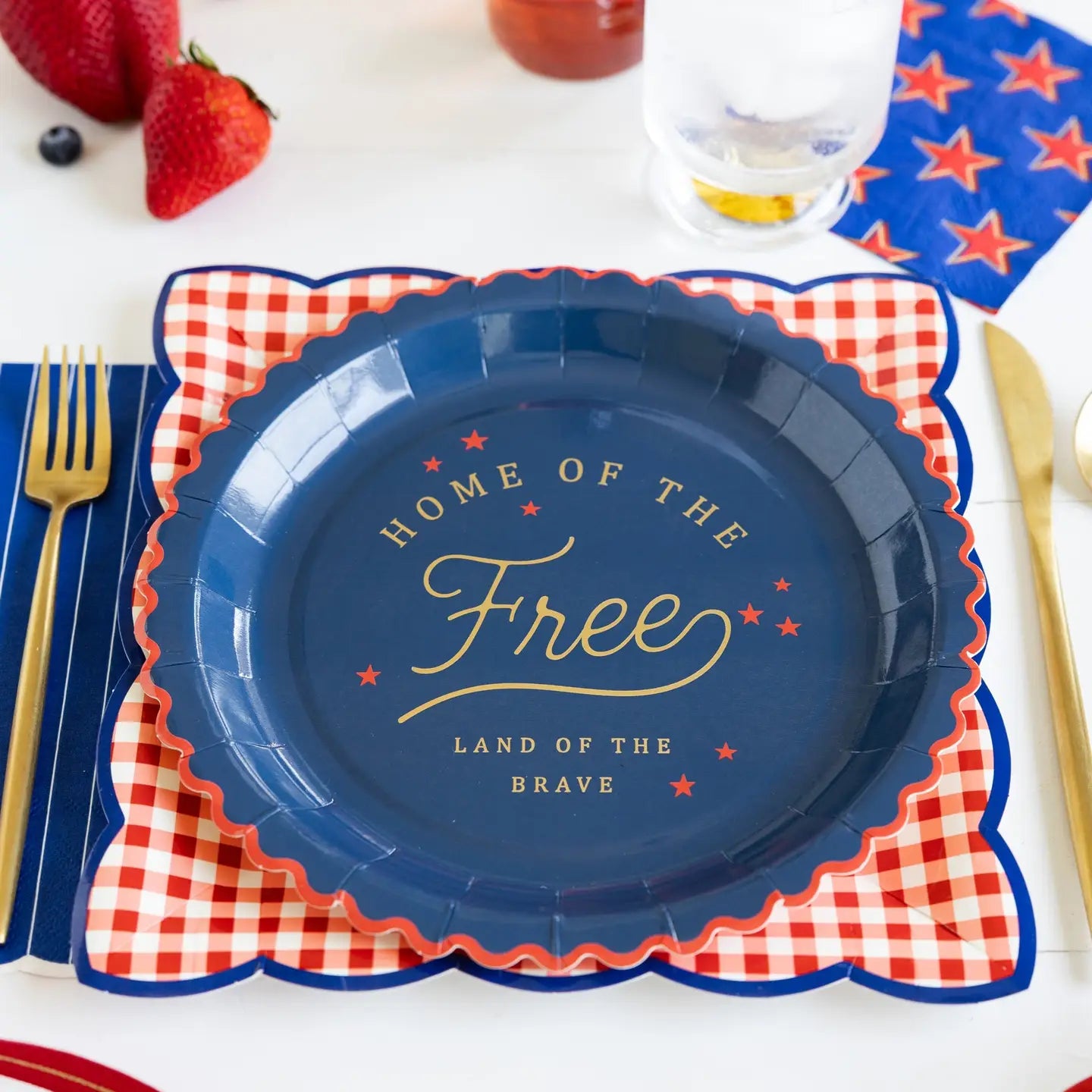 Home Of The Free Paper Plates