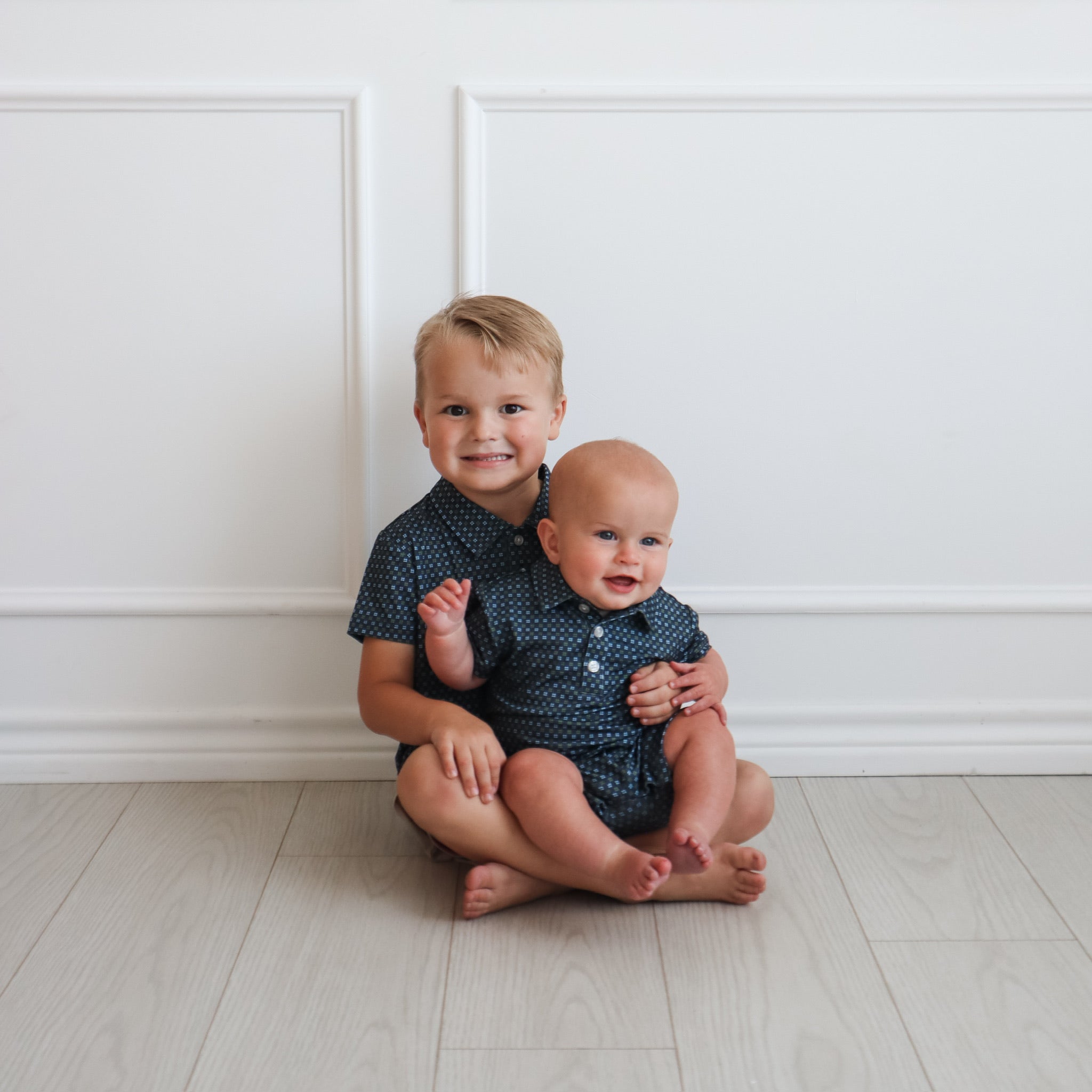 Kyle Polo - Navy Geometric