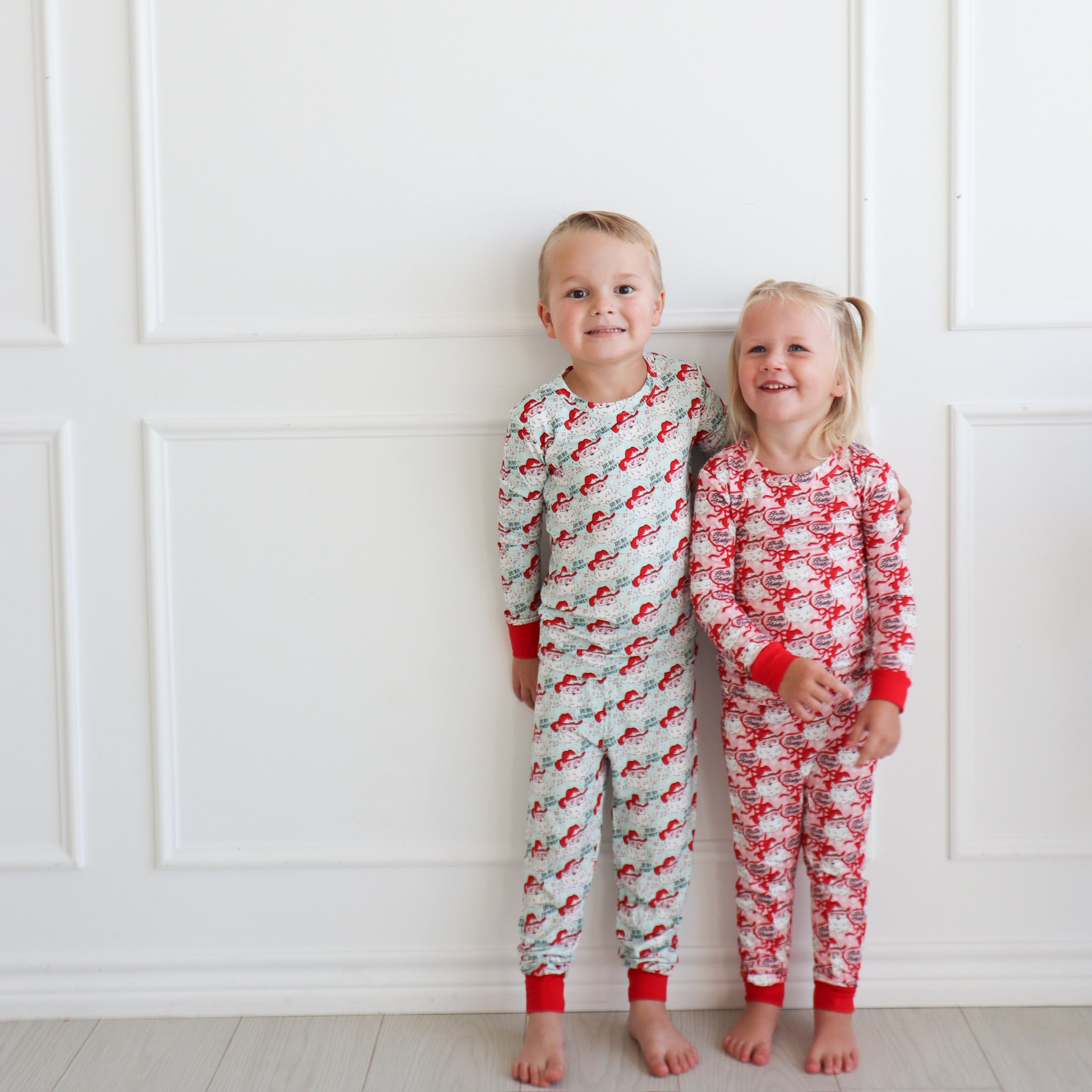 Loungewear Set - Ho Ho Howdy Pink